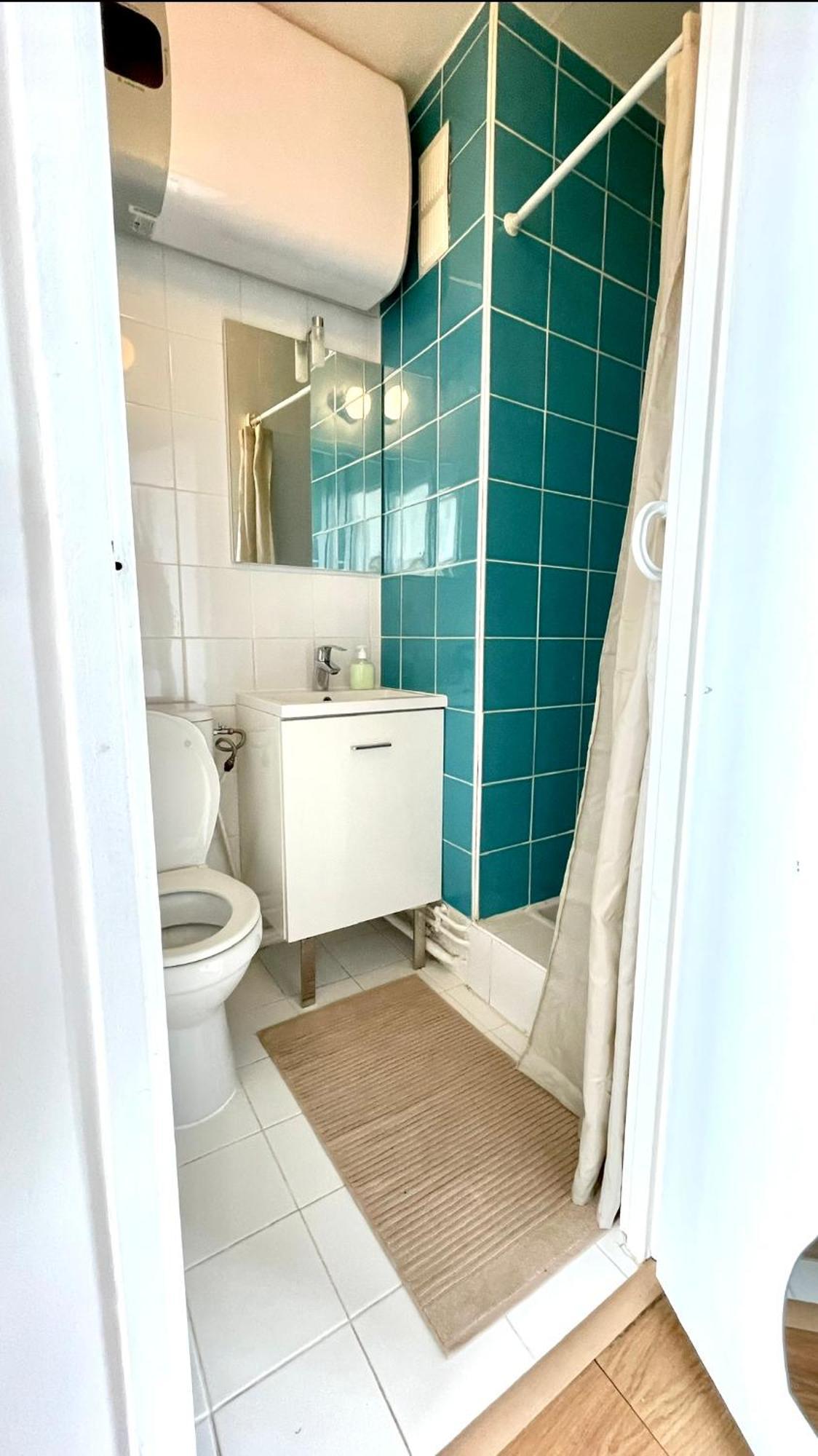 Charming Bright Sunny Studio In Belleville Párizs Kültér fotó